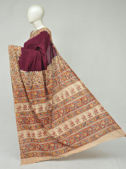 Kalamkari  Cotton Saree  [D80115002]