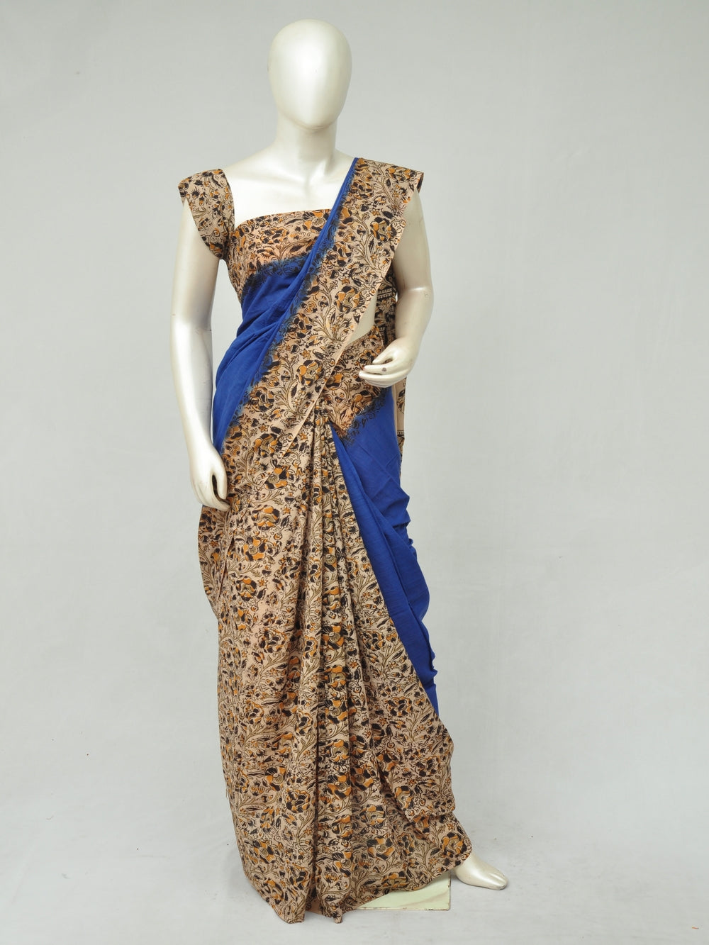 Kalamkari  Cotton Saree  [D80115003]