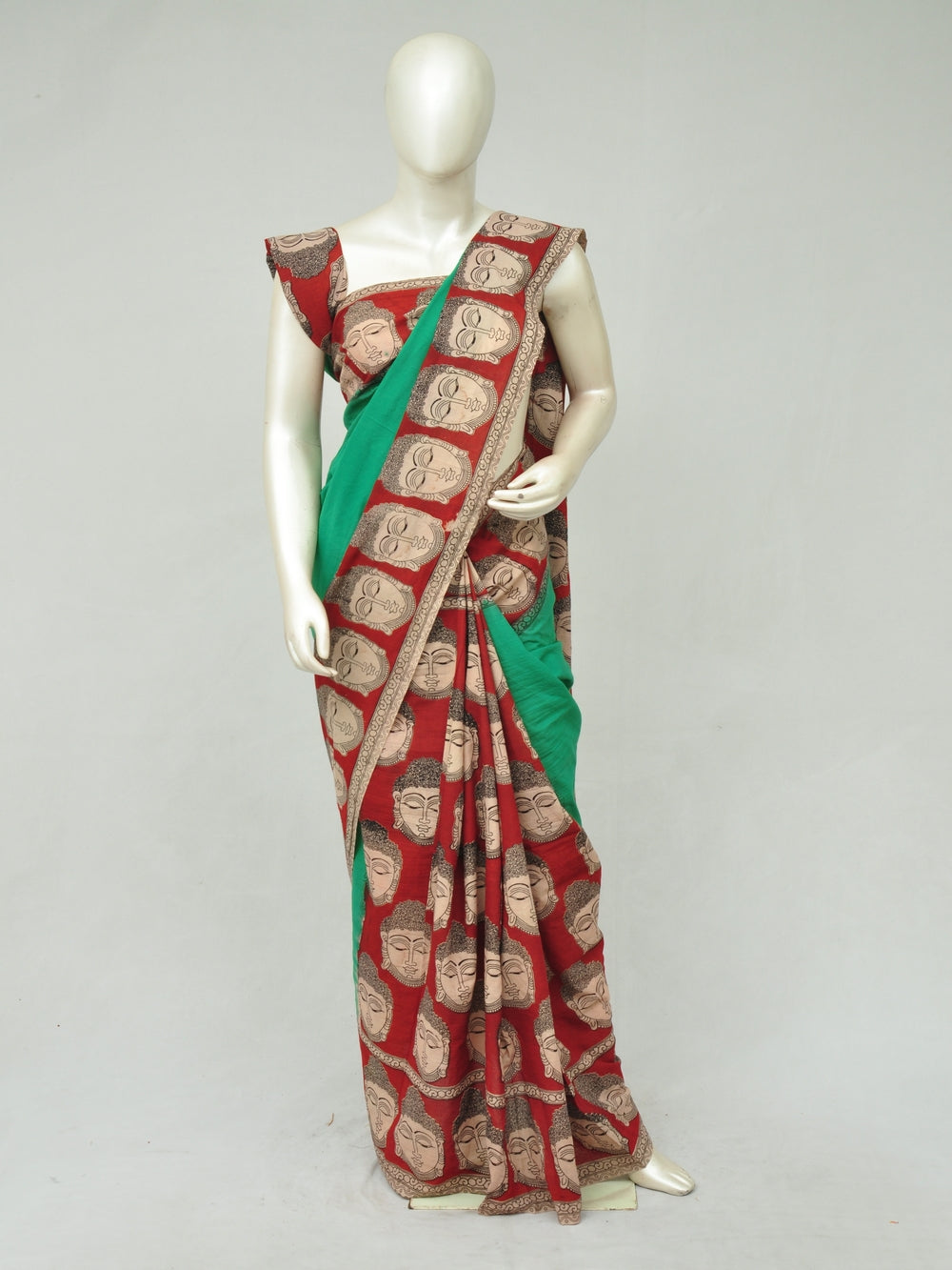 Kalamkari  Cotton Saree  [D80115006]