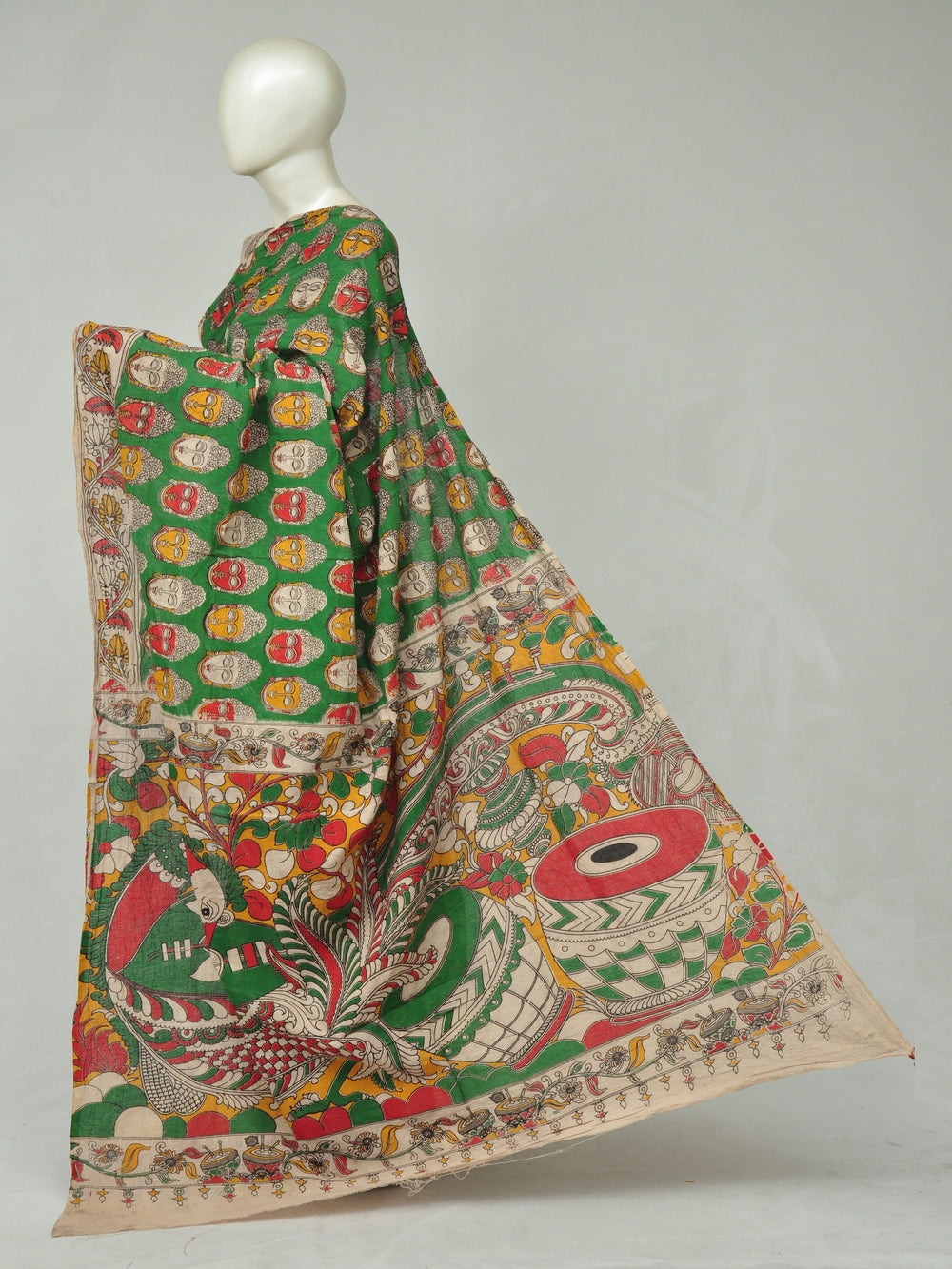 Kalamkari  Cotton Sarees  [D80118030]