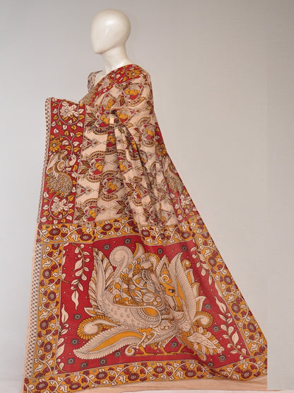 Kalamkari  Cotton Saree  [D80123114]