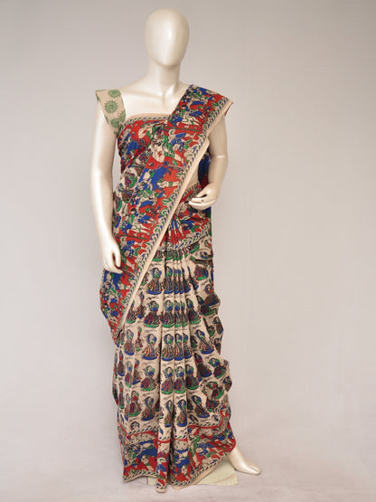 Kalamkari  Cotton Saree  [D80124119]