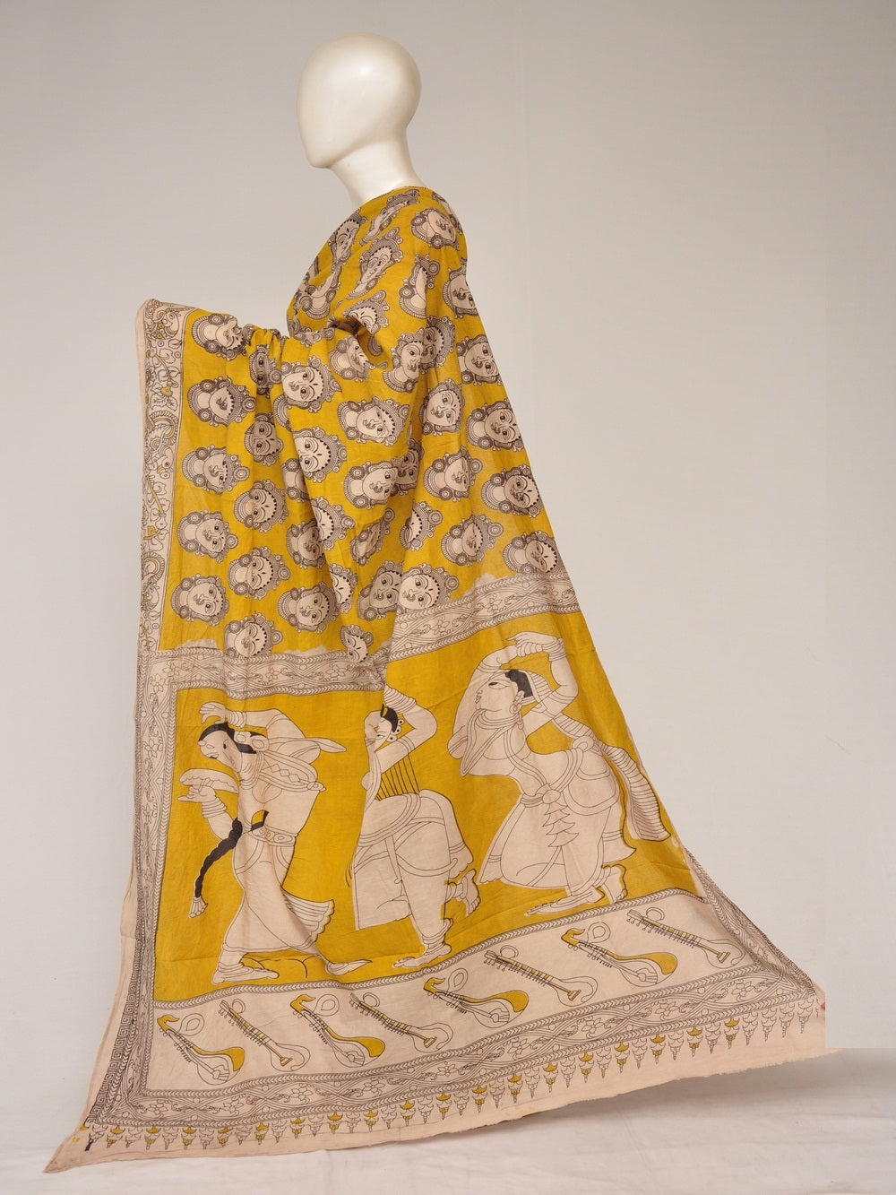 Kalamkari  Cotton Sarees [D80123095]