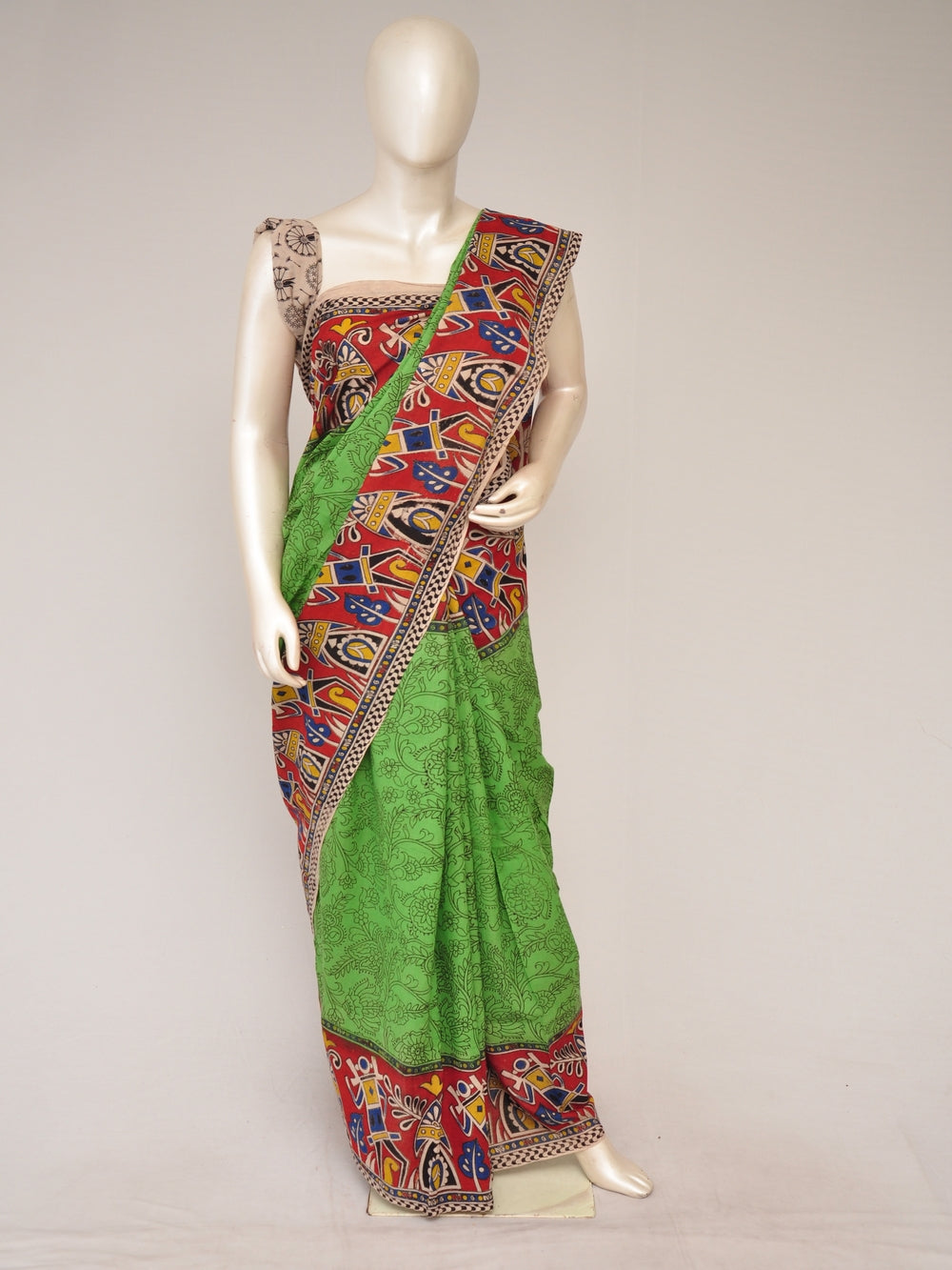 Kalamkari  Cotton Sarees [D80123096]