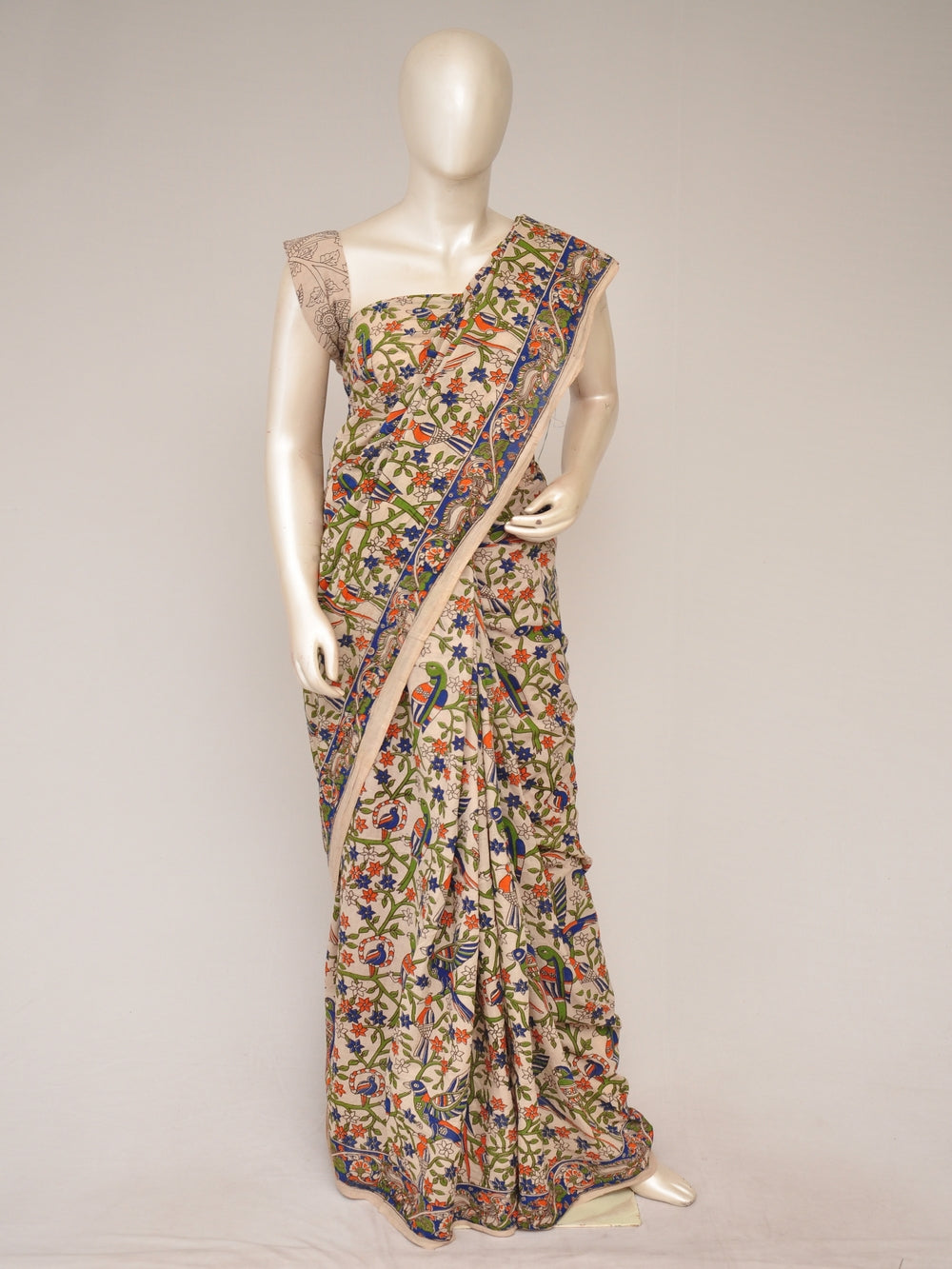 Kalamkari  Cotton Sarees [D80123098]