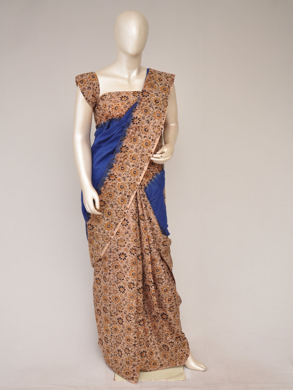 Kalamkari  Cotton Saree  [D80123101] - DressesForWomen.IN