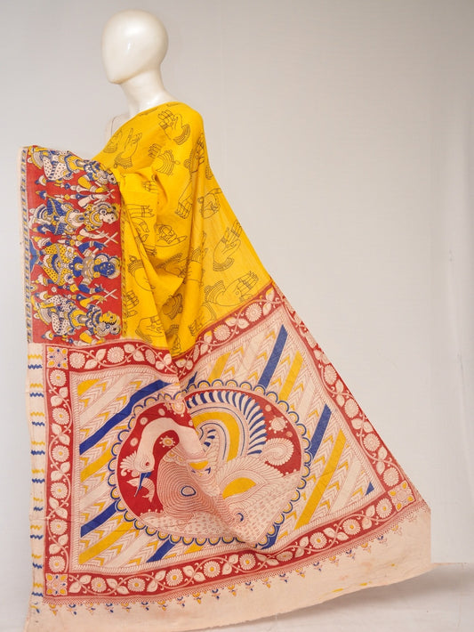 Kalamkari  Cotton Saree  [D80123106]
