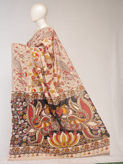 Kalamkari  Cotton Saree  [D80123107]