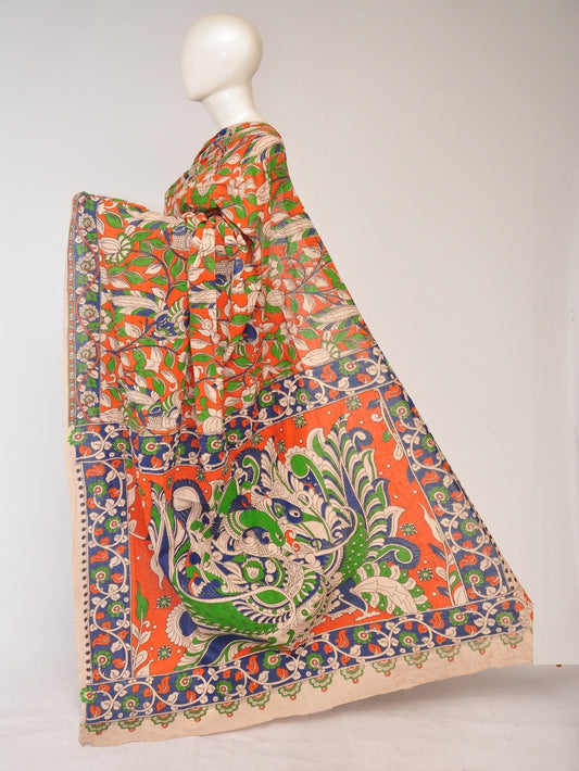 Kalamkari  Cotton Saree  [D80123110]