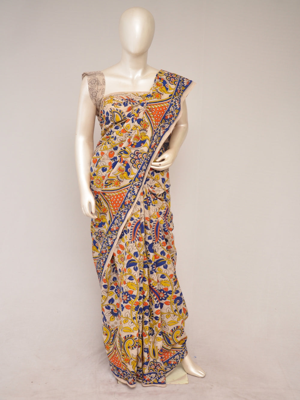 Kalamkari  Cotton Sarees  [D80125133]