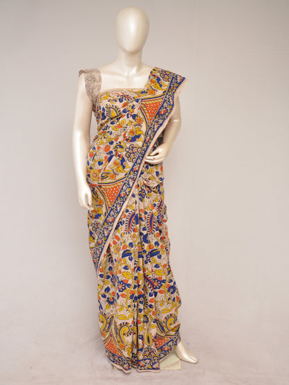 Kalamkari  Cotton Sarees  [D80125133]