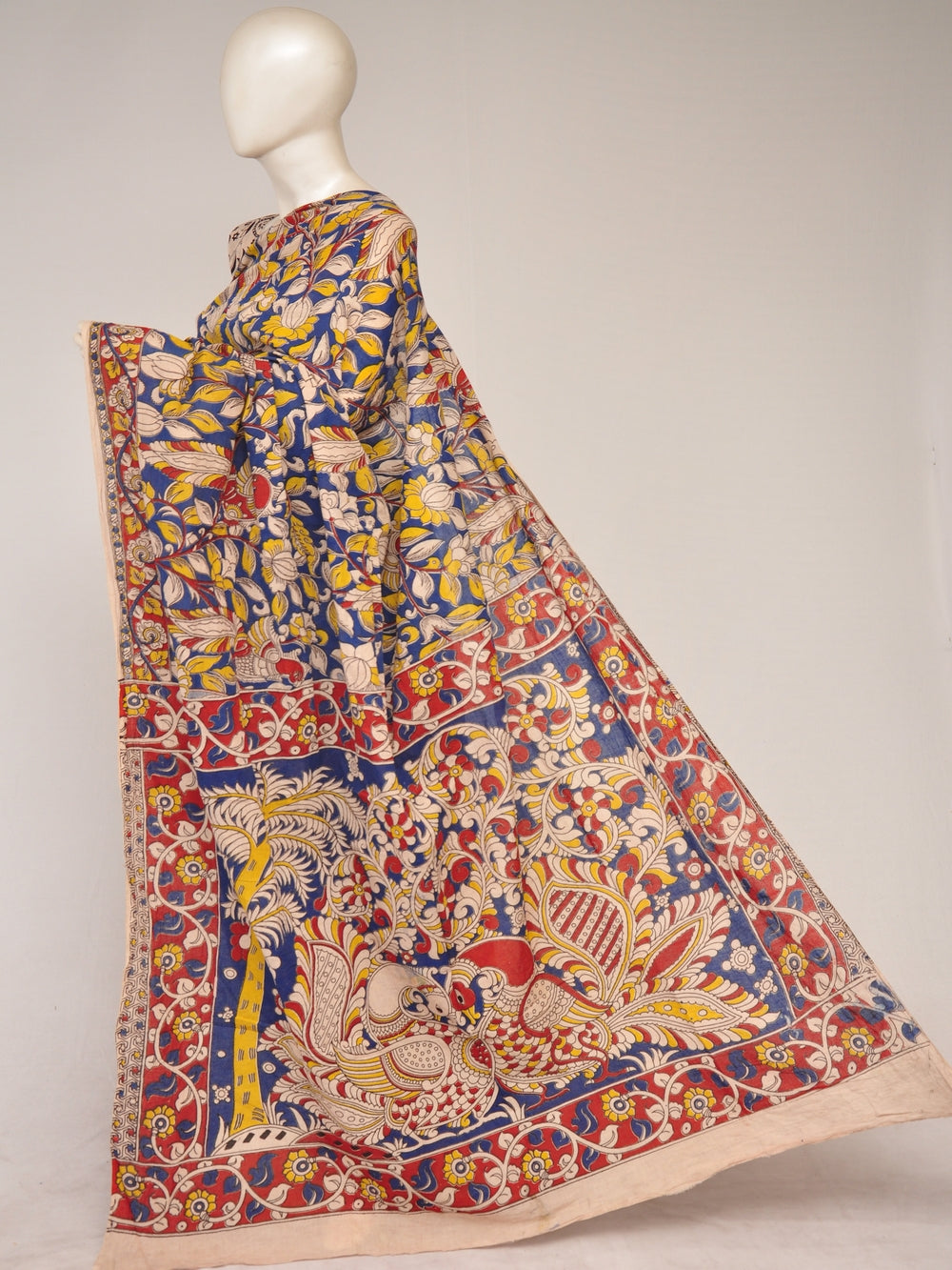 Kalamkari  Cotton Sarees  [D80125134]