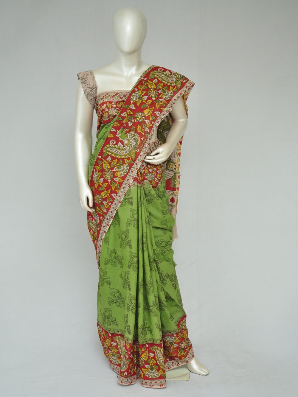 Kalamkari  Cotton Saree   [D80131087]