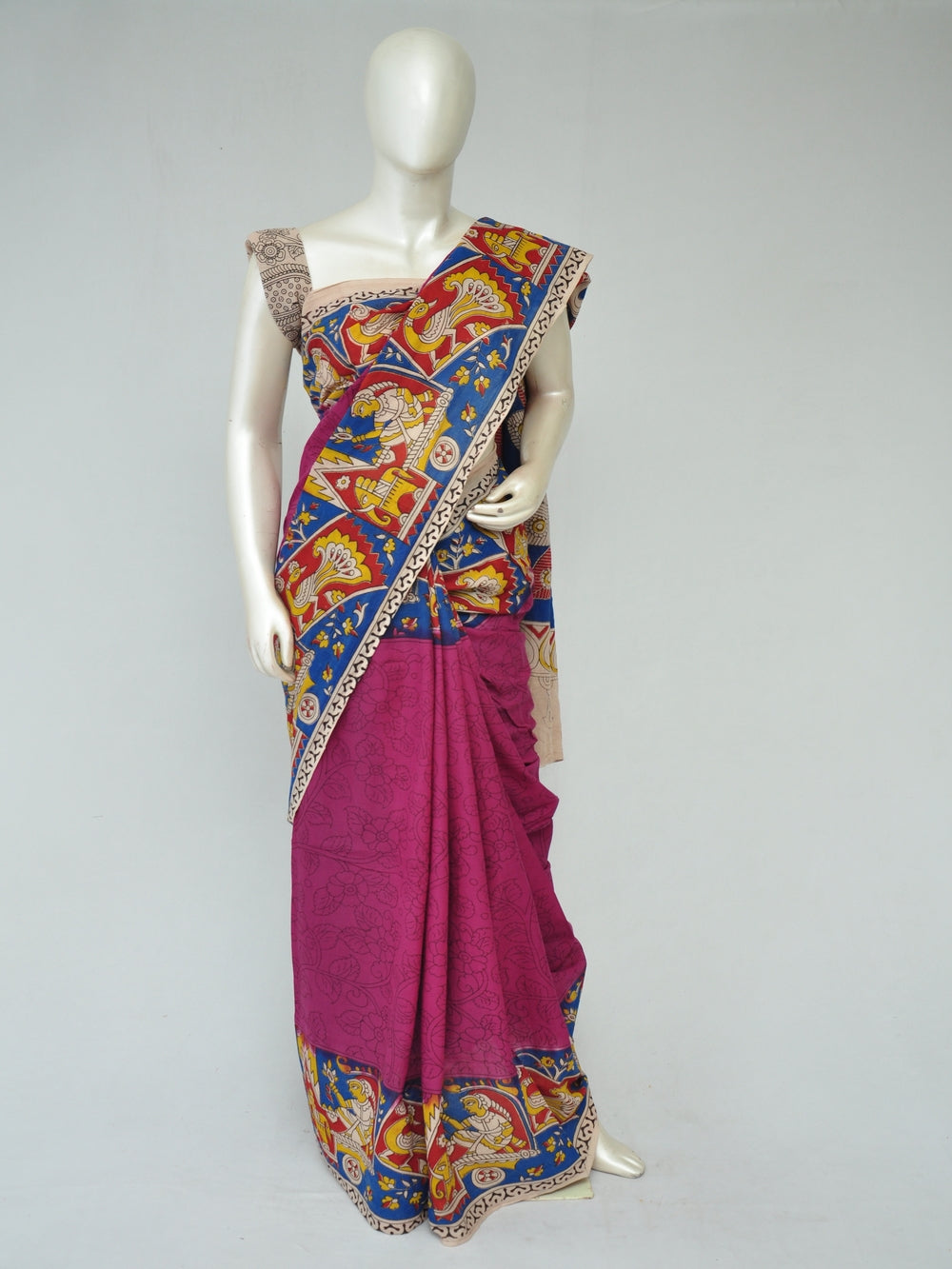 Kalamkari  Cotton Saree   [D80131088]