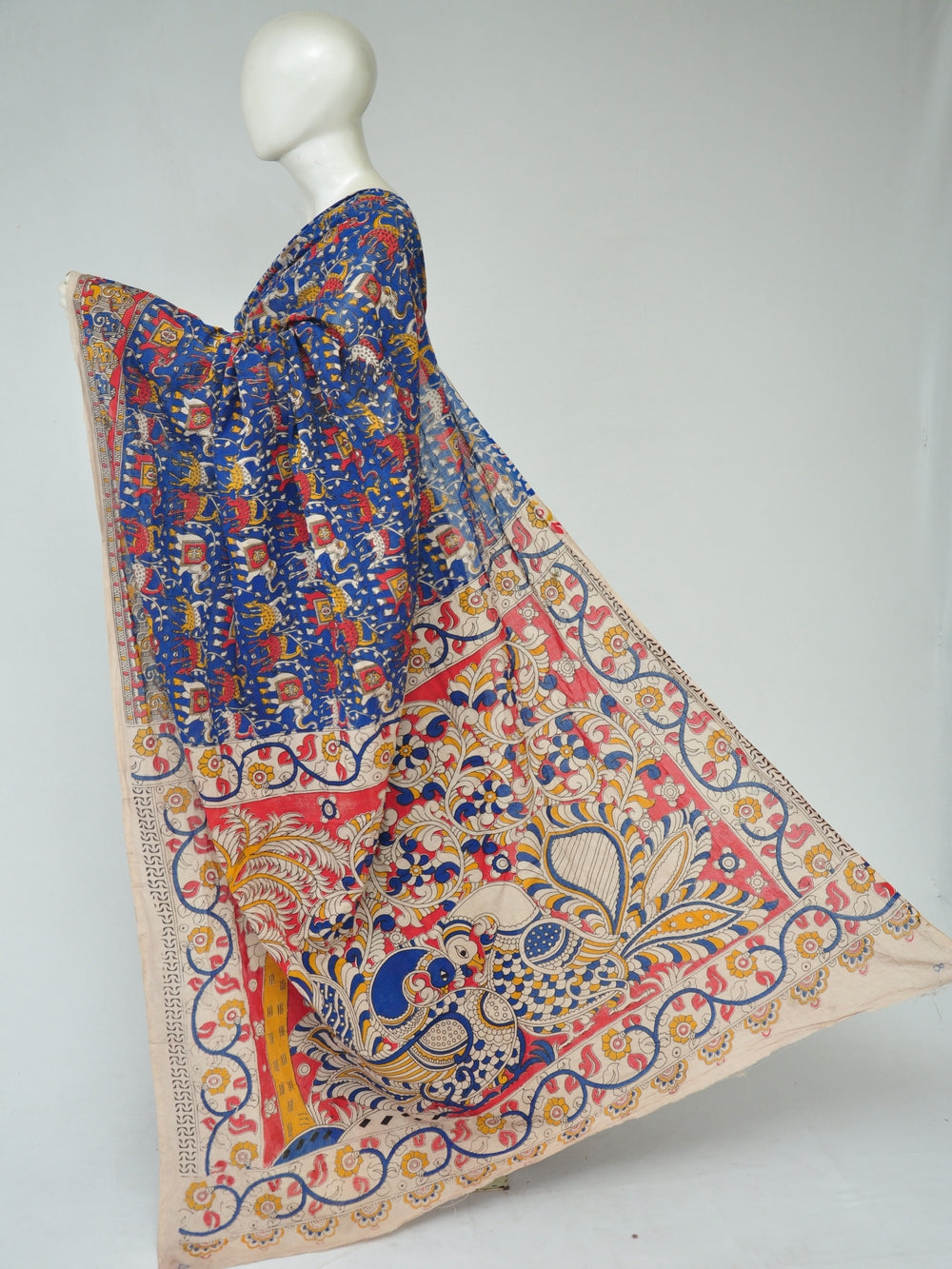 Kalamkari  Cotton Saree   [D80131091]