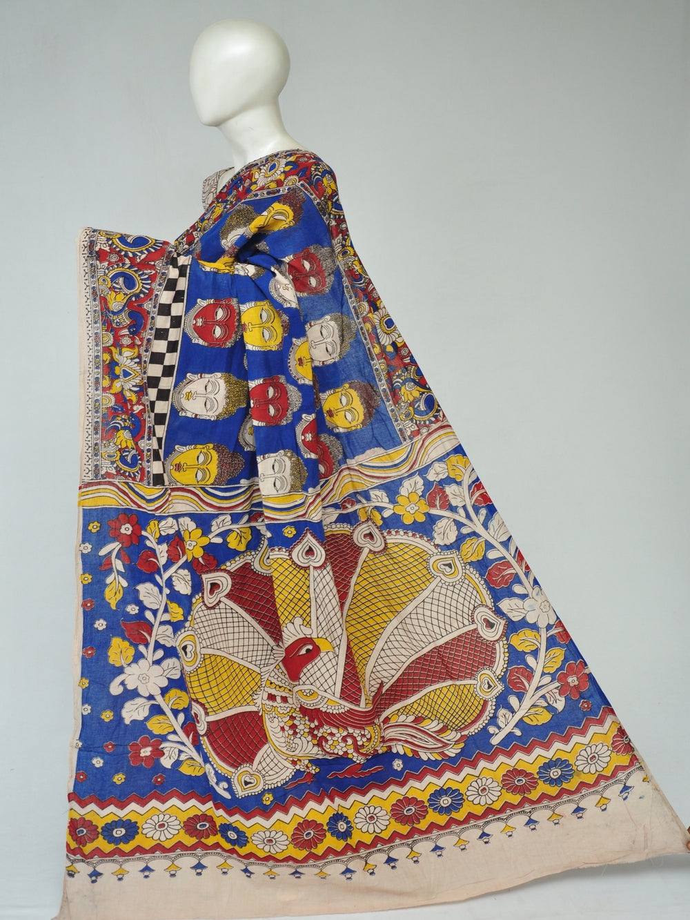 Kalamkari  Cotton Saree   [D80131093]