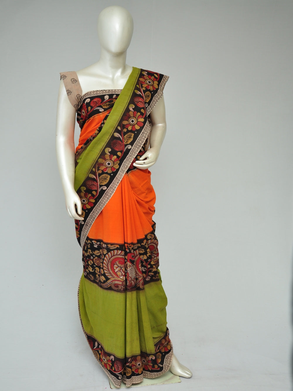 Kalamkari  Cotton Saree   [D80209302]