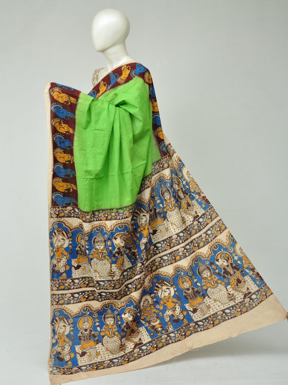 Kalamkari  Cotton Saree  [D80309232]