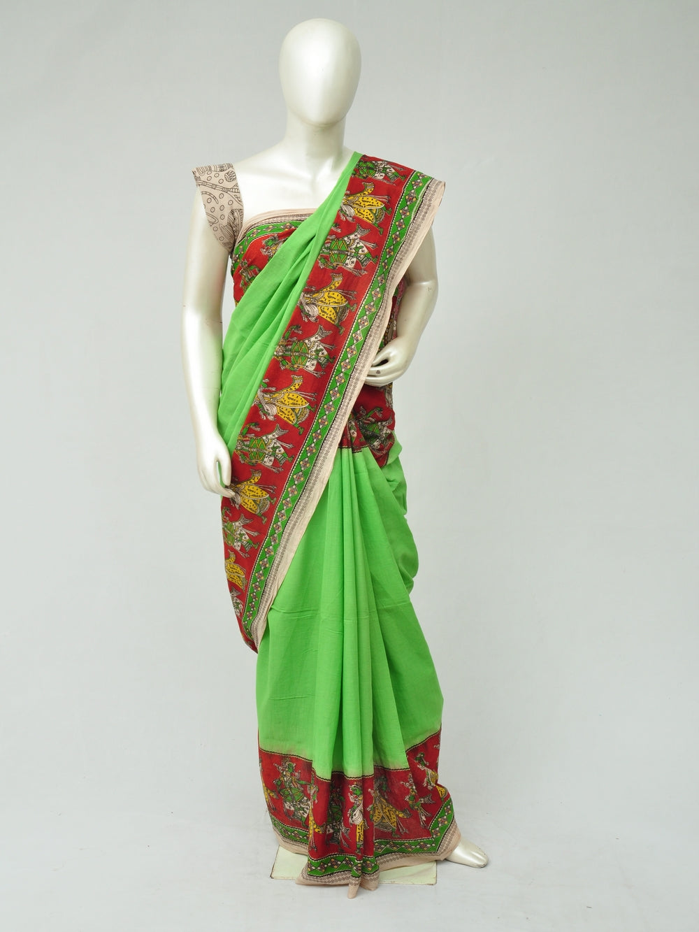 Kalamkari  Cotton Saree  [D80309233]