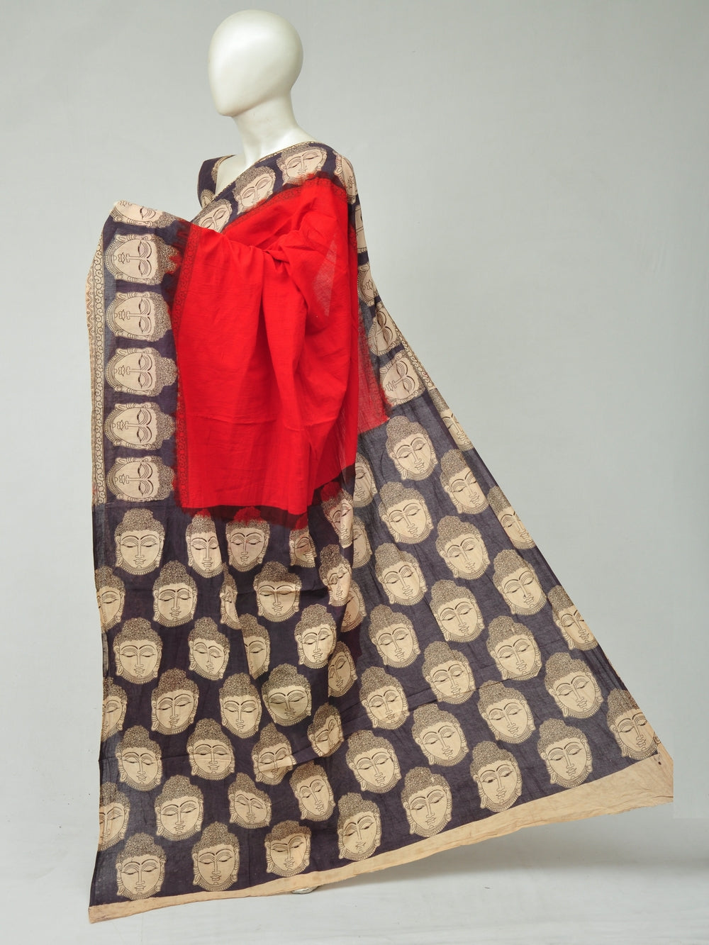 Kalamkari  Cotton Saree  [D80309238]