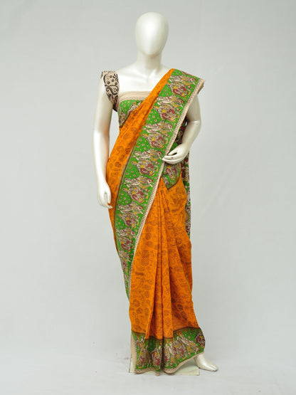 Kalamkari  Cotton Saree  [D80310250] - DressesForWomen.IN
