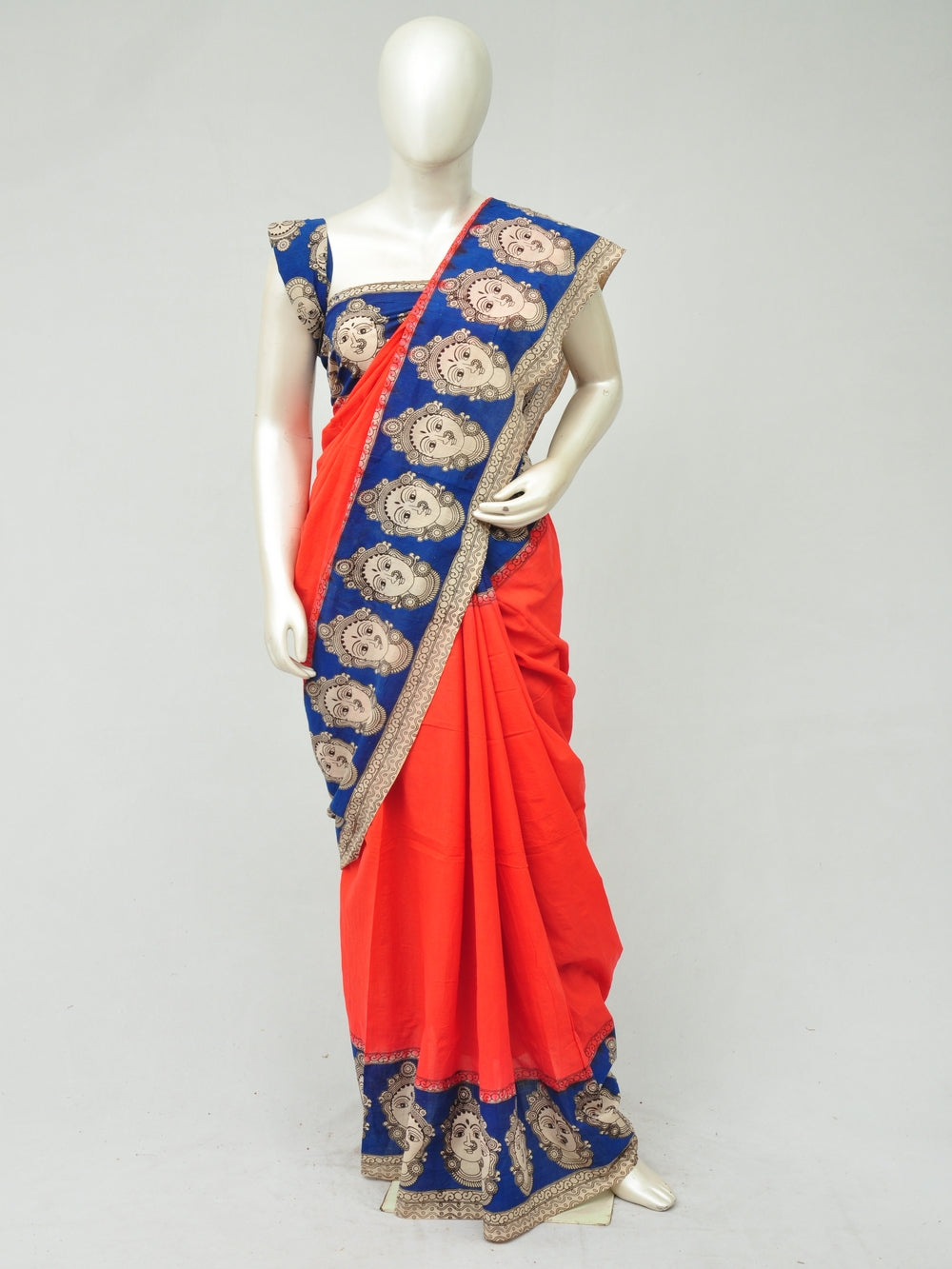 Kalamkari  Cotton Saree  [D80313263]