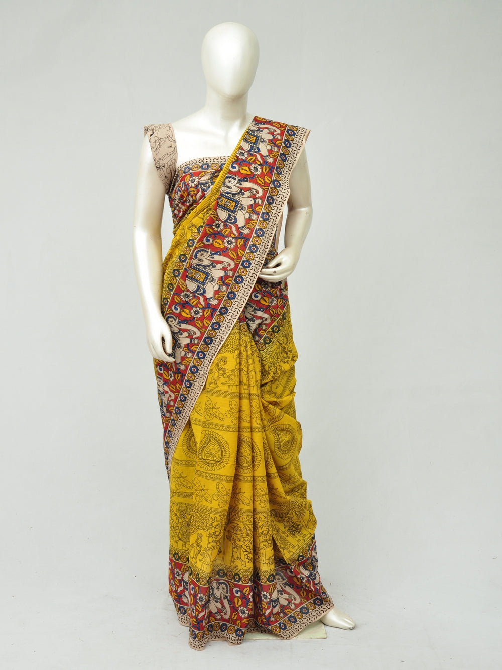 Kalamkari  Cotton Saree  [D80313265]