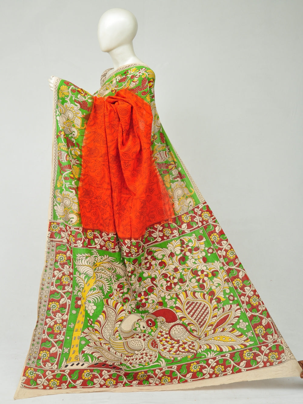 Kalamkari  Cotton Saree  [D80313266]