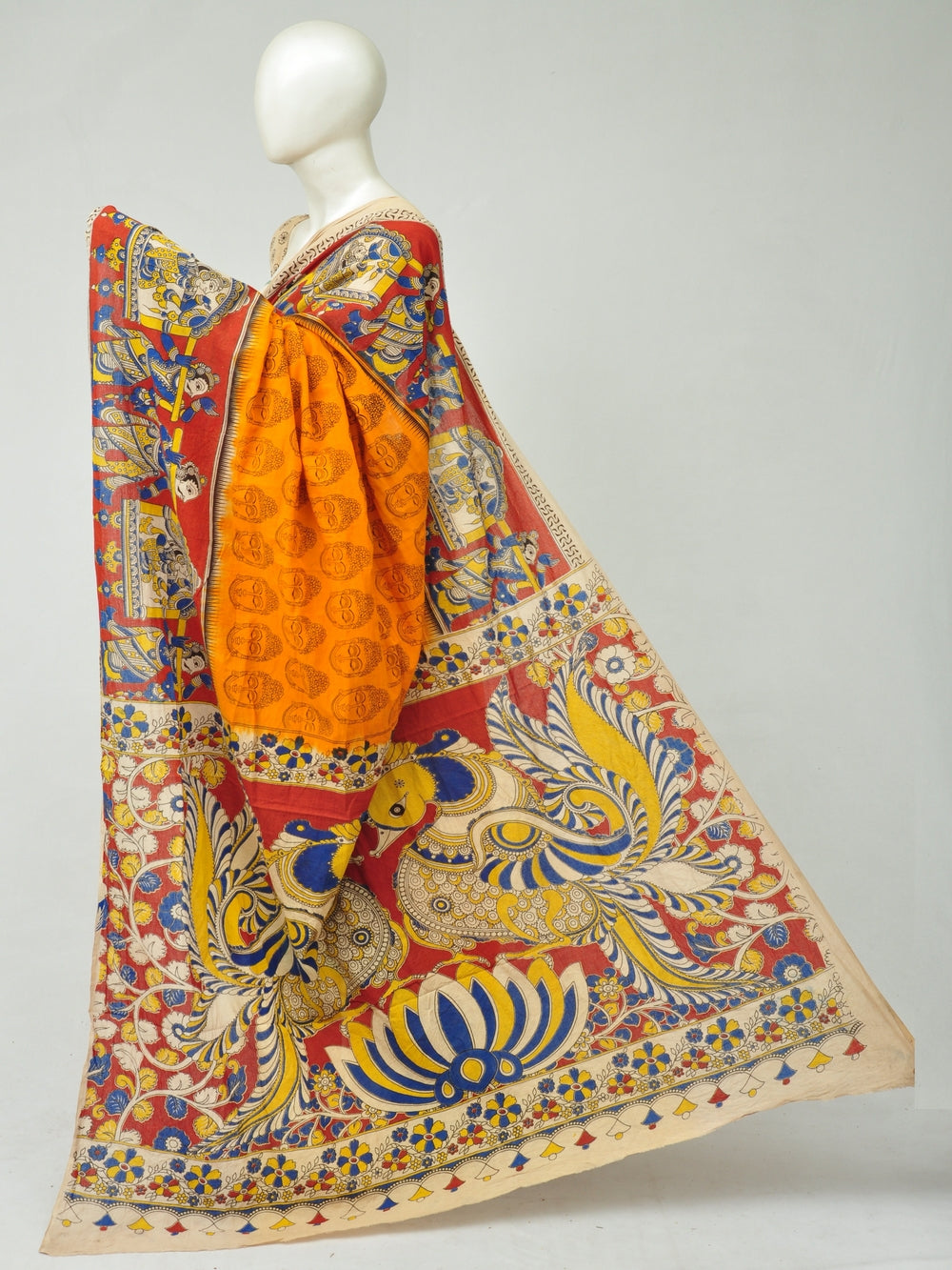 Kalamkari  Cotton Saree  [D80313269]
