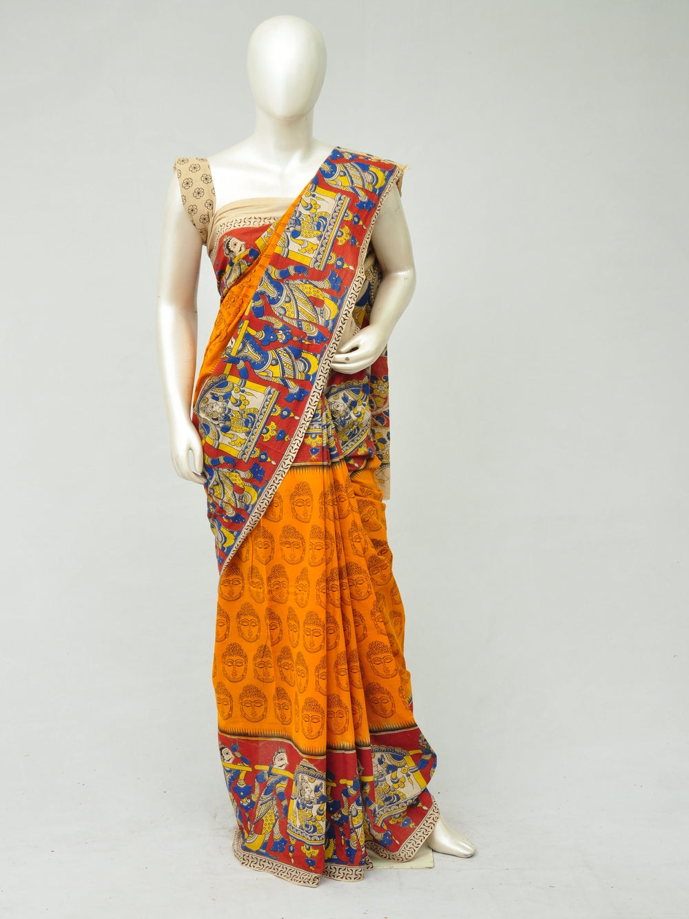 Kalamkari  Cotton Saree  [D80313269]