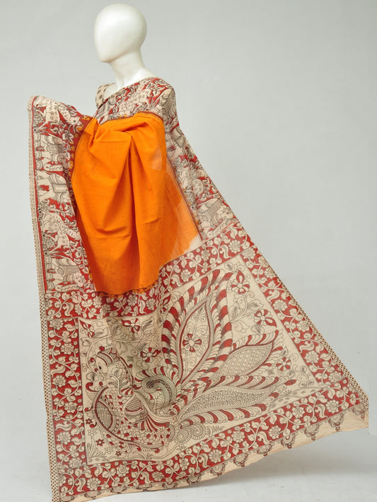 Kalamkari Cotton Saree  [D80313272]