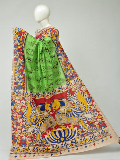 Kalamkari Cotton Saree  [D80313273]
