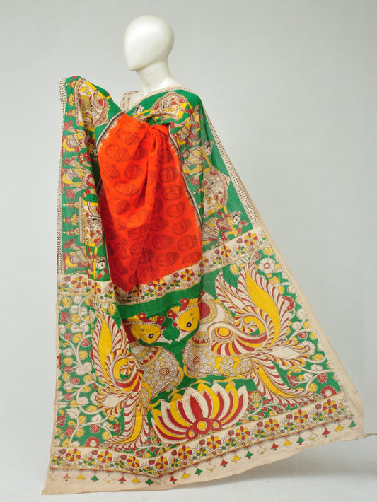 Kalamkari Cotton Saree  [D80313276]