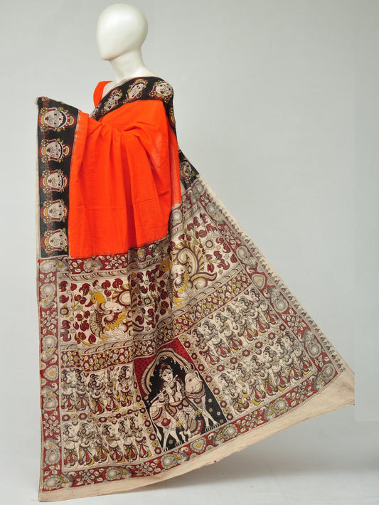 Kalamkari Cotton Saree  [D80313278]