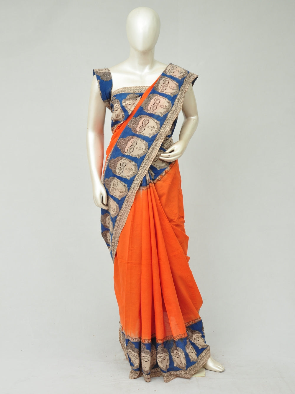 Kalamkari Cotton Saree  [D80313280]