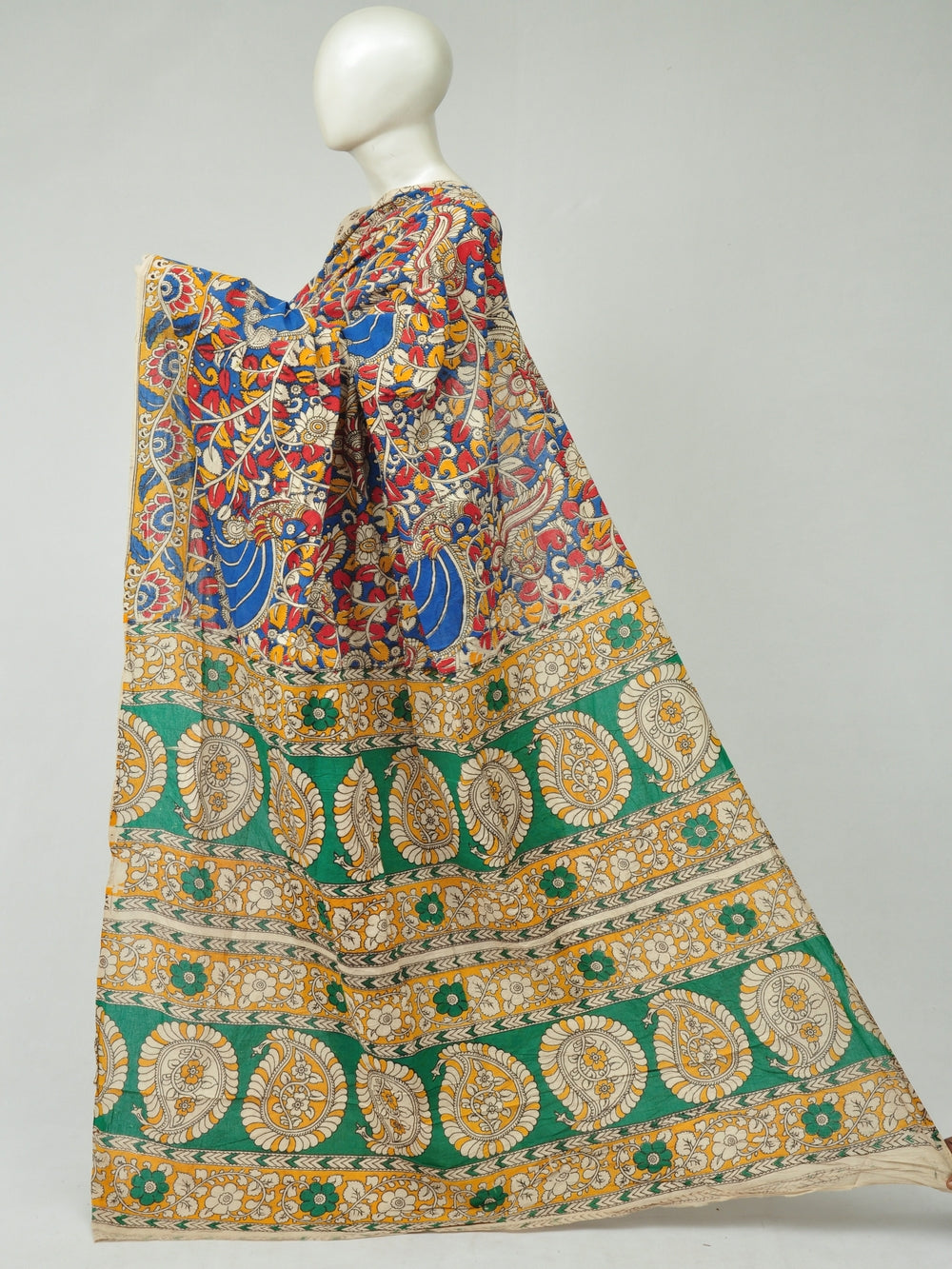 Kalamkari  Cotton Saree   [D80315105]