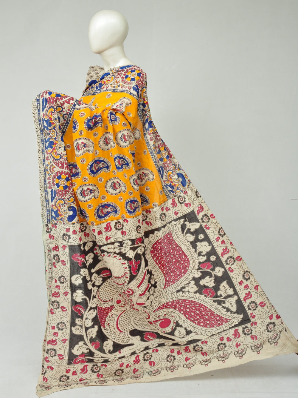 Kalamkari  Cotton Saree   [D80315293]
