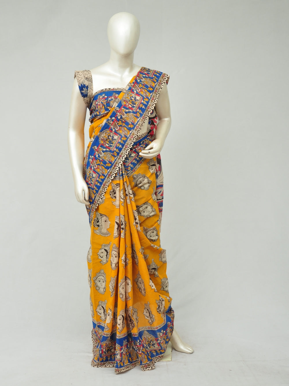 Kalamkari  Cotton Saree   [D80315294]