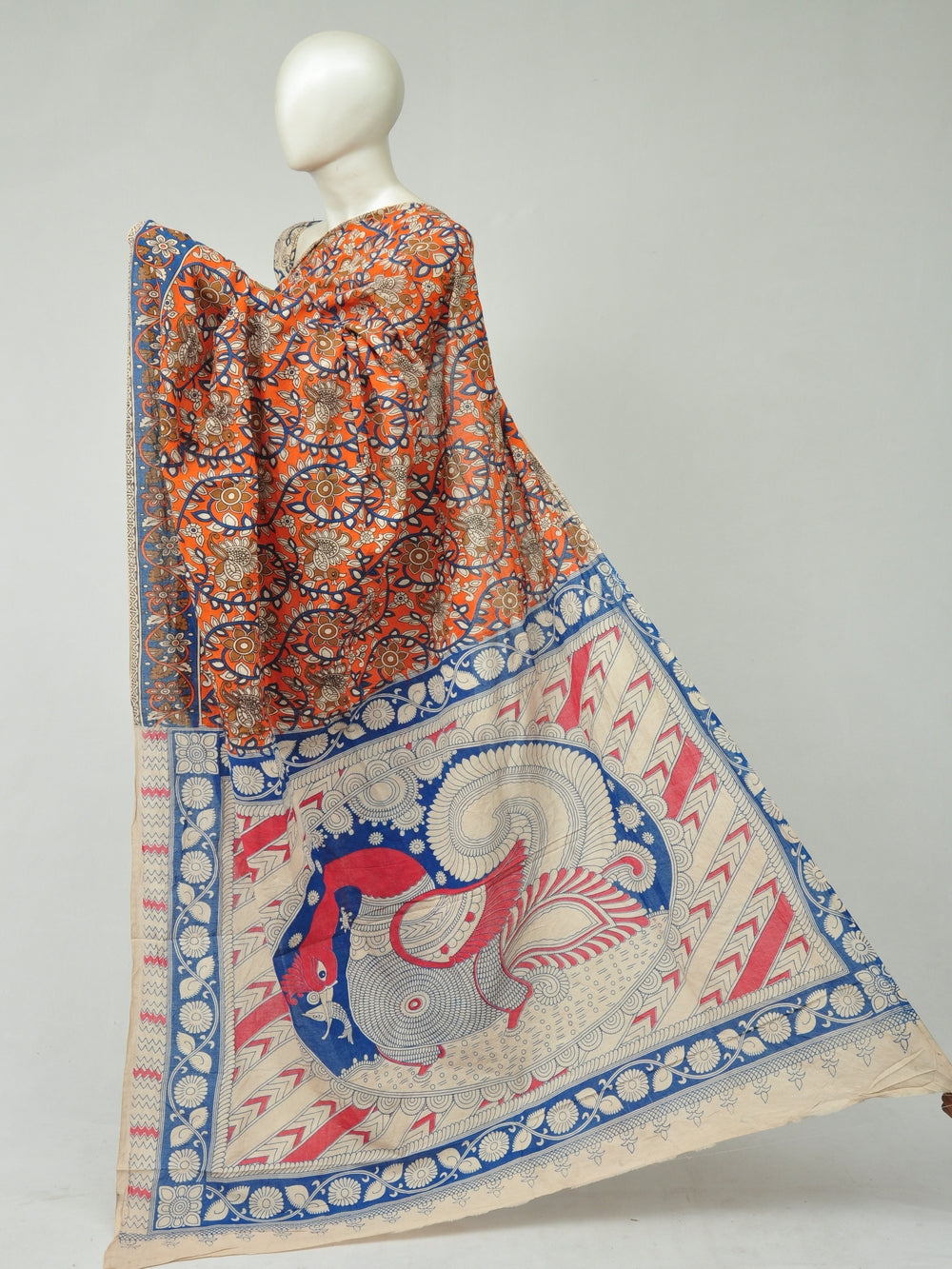 Kalamkari  Cotton Saree   [D80315297]
