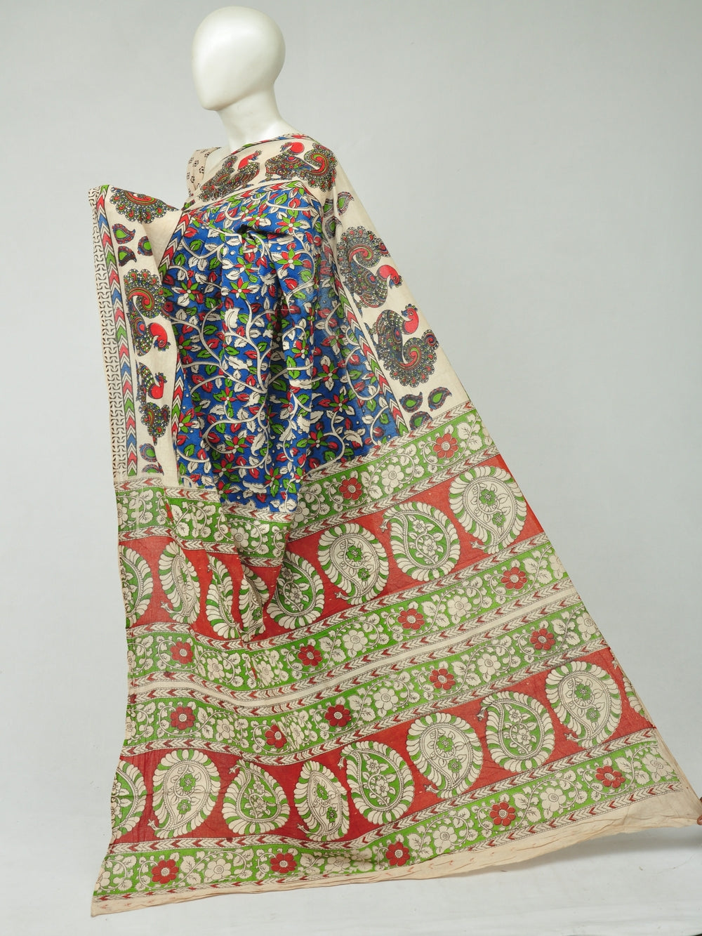 Kalamkari  Cotton Saree   [D80315100]