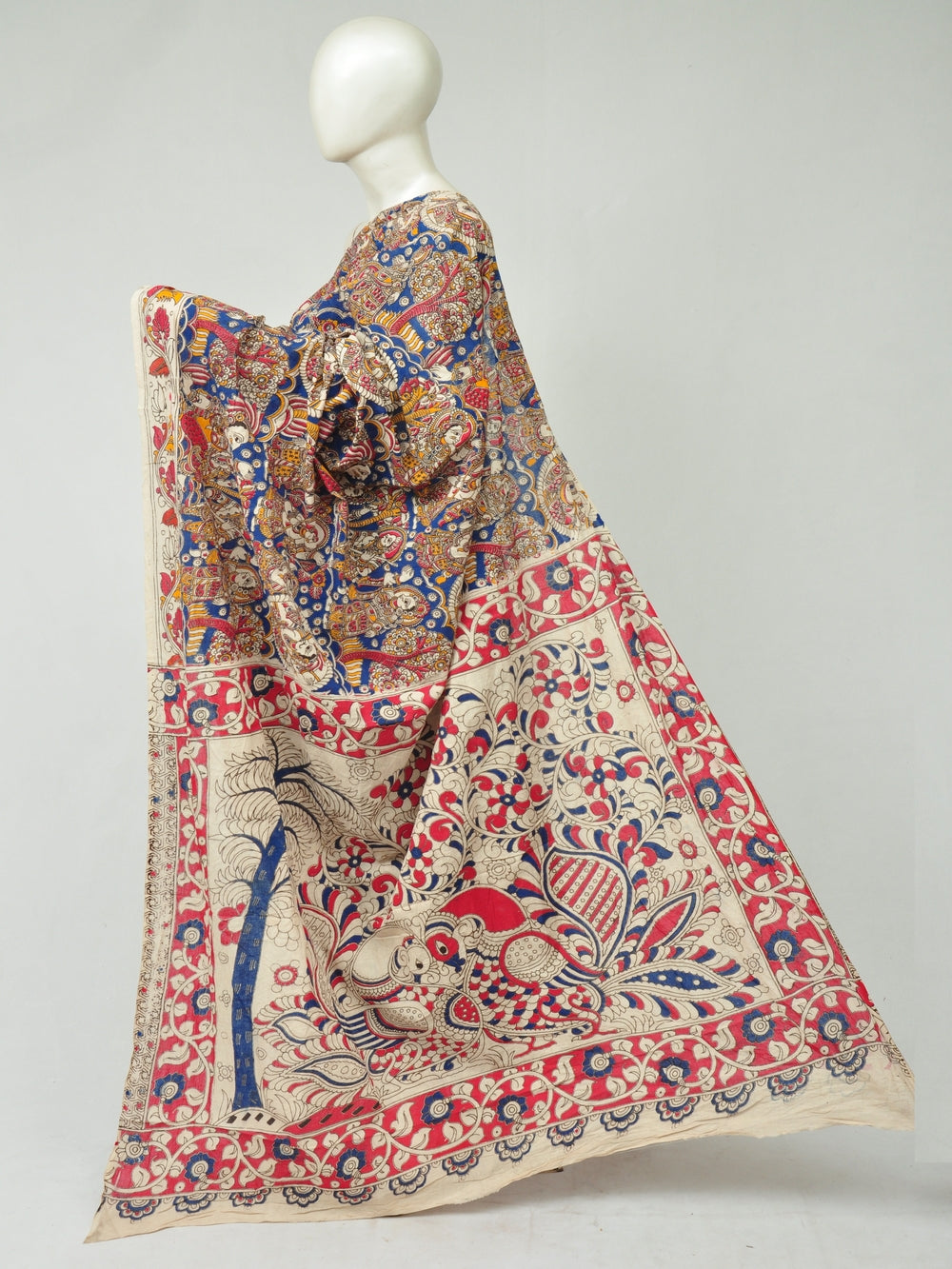 Kalamkari  Cotton Saree   [D80315108]