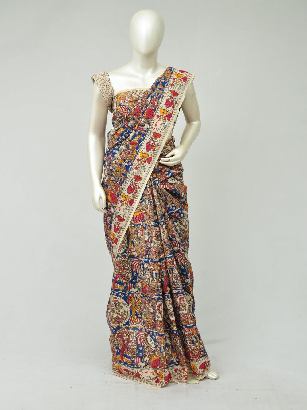 Kalamkari  Cotton Saree   [D80315108]