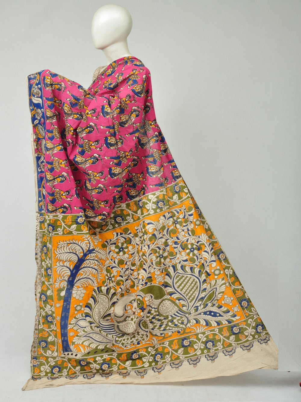 Kalamkari  Cotton Saree   [D80315112]