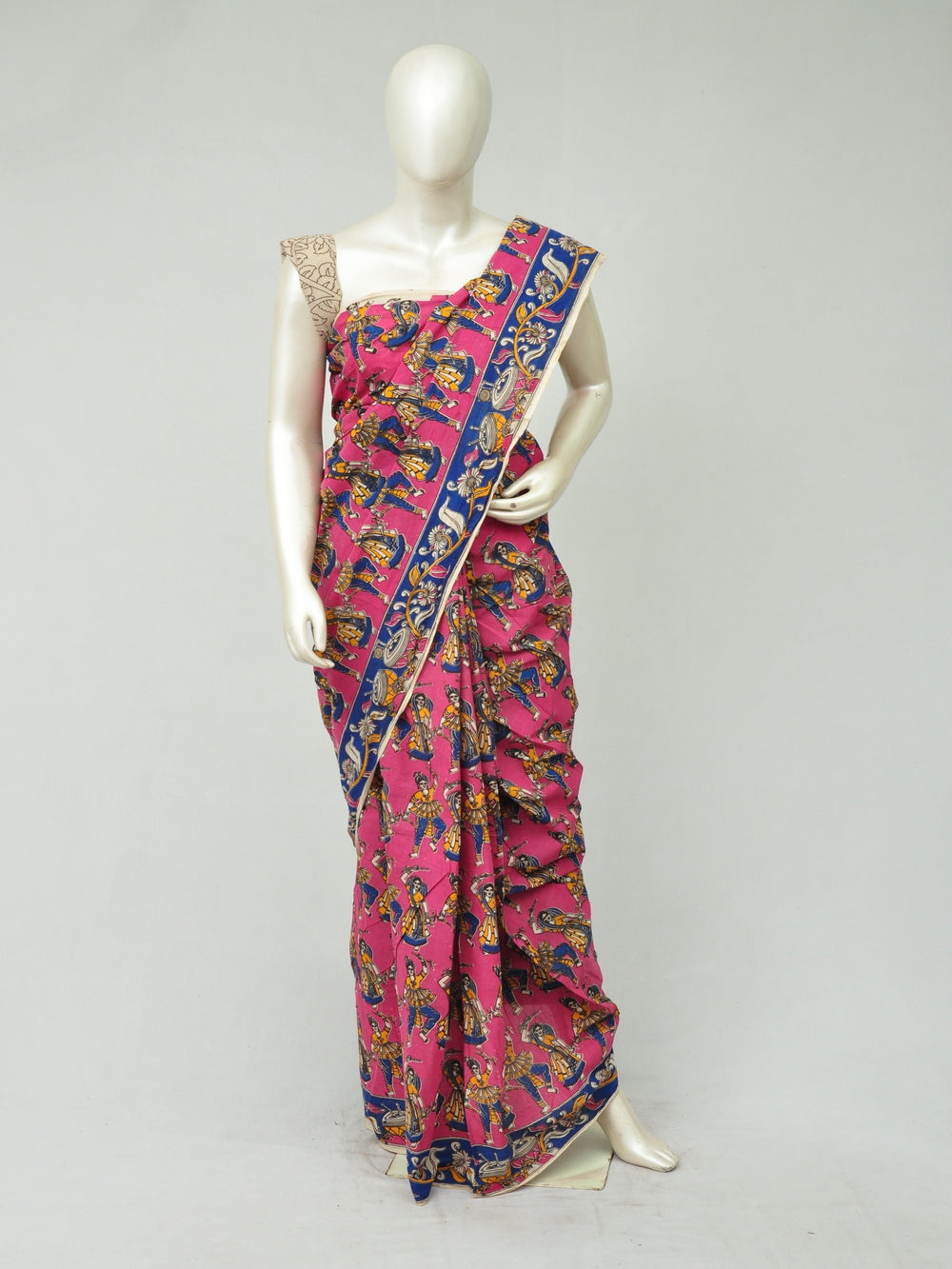 Kalamkari  Cotton Saree   [D80315112]