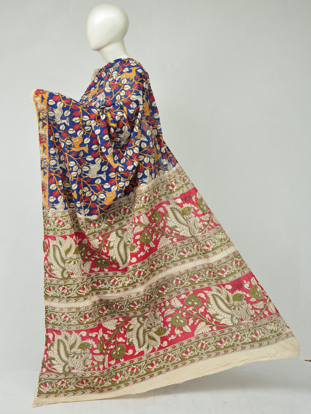 Kalamkari  Cotton Saree   [D80315116]
