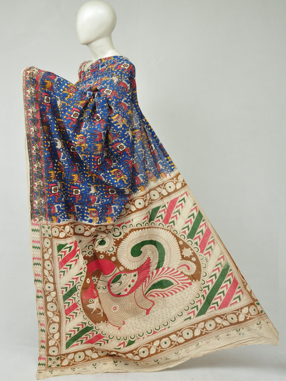 Kalamkari  Cotton Saree   [D80315117]