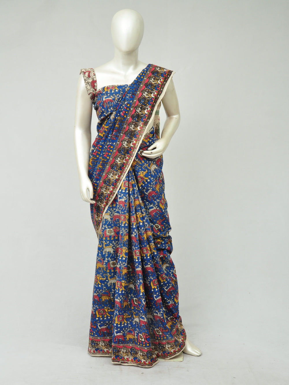 Kalamkari  Cotton Saree   [D80315117]