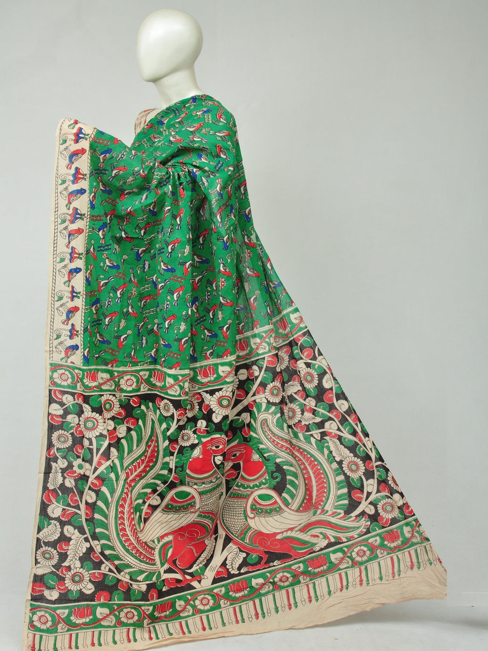 Kalamkari  Cotton Saree   [D80315119]