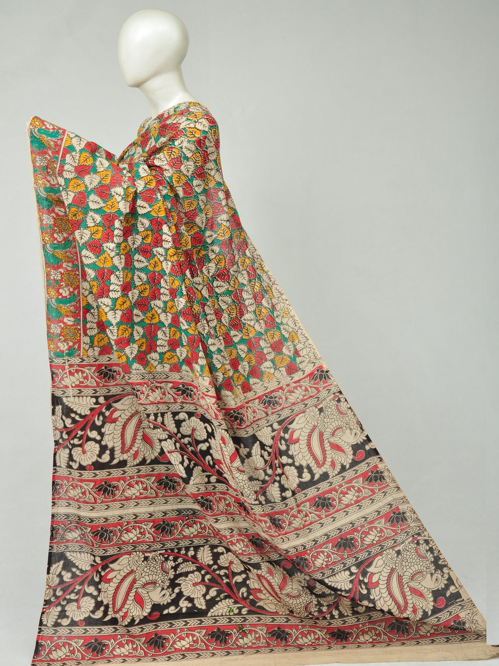 Kalamkari  Cotton Saree   [D80315120]