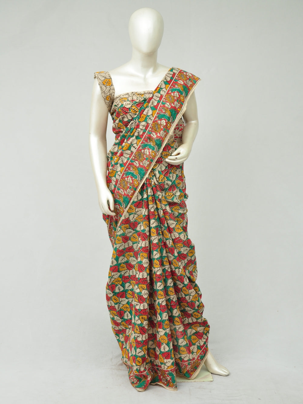 Kalamkari  Cotton Saree   [D80315120]